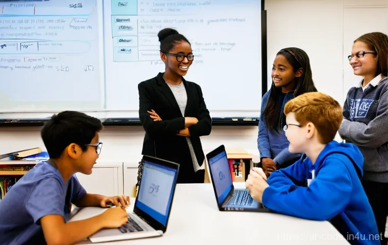 코딩교육지도사와 IT 기술 발전의 상관관계 - **Prompt 1: The Evolving Educator in a Tech-Driven Classroom**
"A vibrant, wide-angle shot of a ... 코딩교육지도사와 IT 기술 발전의 상관관계 - **Prompt 1: The Evolving Educator in a Tech-Driven Classroom**
"A vibrant, wide-angle shot of a ...